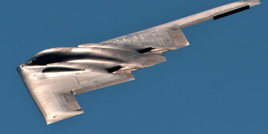 Die schwere Bombe vom Typ GBU-57 kann nur von B-2-Tarnkappenbombern der US-Luftwaffe abgeworfen werden. (Handout)