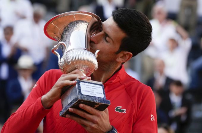 Novak Djokovic gewann das Masters in Rom bereits sechsmal. Novak Djokovic