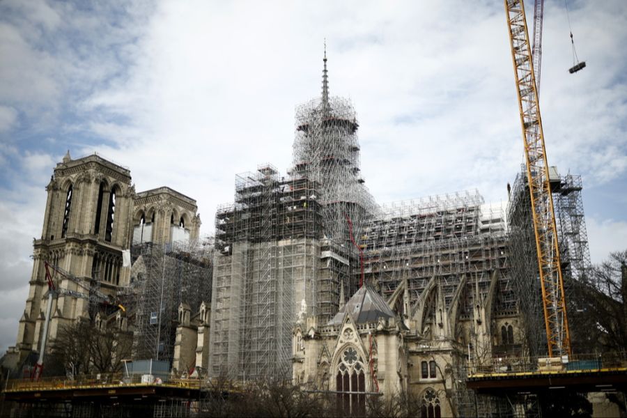 Bis Dezember 2024 wurde die Kathedrale Notre-Dame renoviert - ein Feuer hatte das Bauwerk teilweise zerstört. (Archivbild)