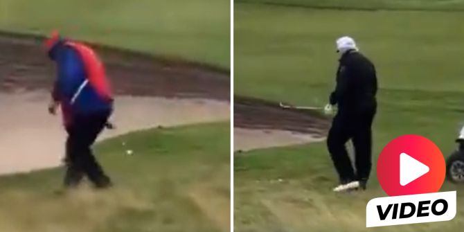 Donald Trump Golf Caddy