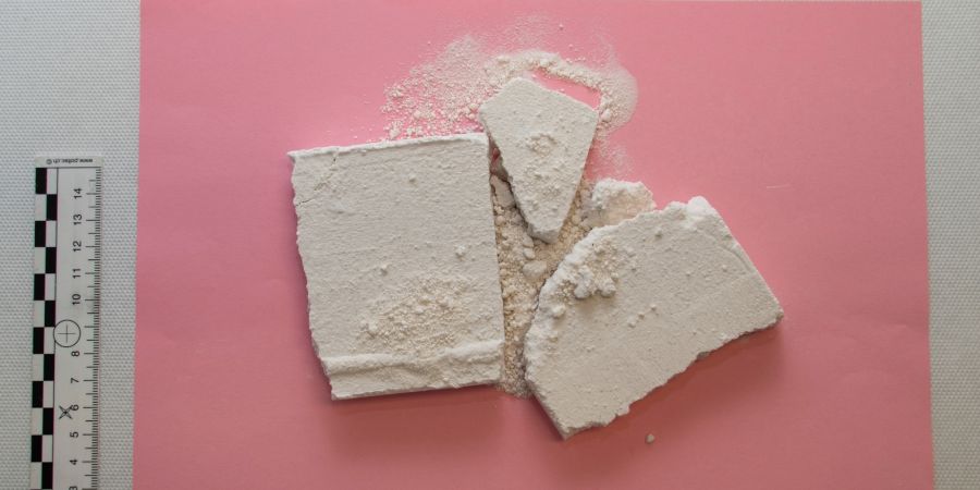 Sichergestelltes Kokain