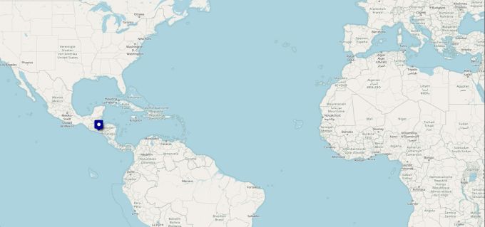 Präsident Bukele steht unter anderem wegen seines Umgangs mit Menschenrechten in dem 6,3-Millionen-Einwohner-Land El Salvador in der Kritik. El Salvador Karte