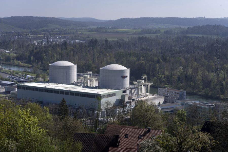 Das AKW Beznau verfügt über keinen Kühlturm.