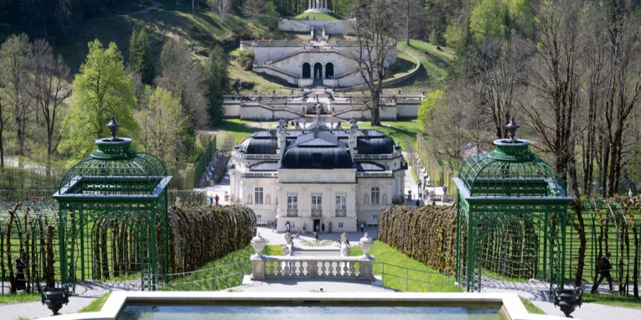 Linderhof Schloss Parkanlage