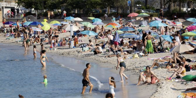 Mittelmeer Strand Südfrankreich