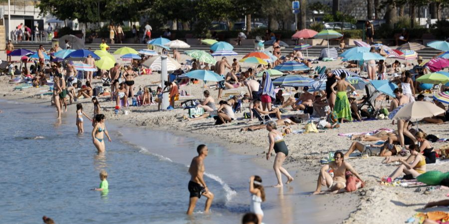 Mittelmeer Strand Südfrankreich