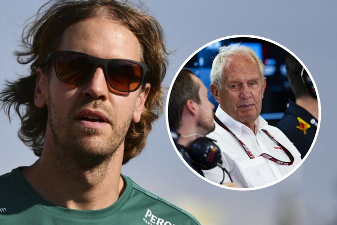 Sebastian Vettel Helmut Marko