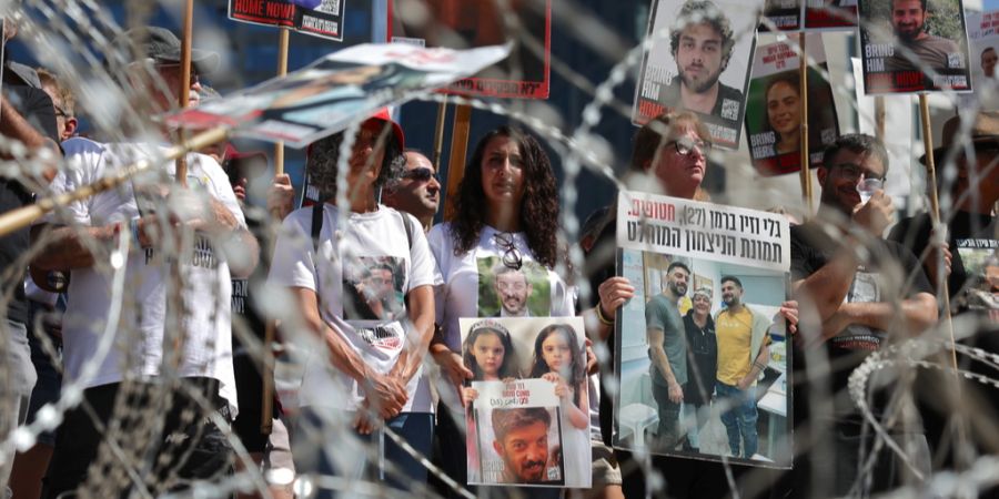 Geiseln Angehörige Israel Hamas