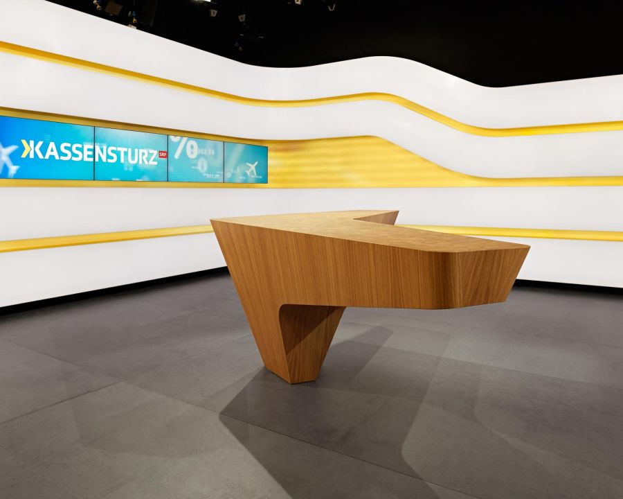 Das letzte «Kassensturz»-Studio wurde 2012 in Betrieb genommen.