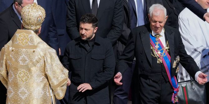 Papst Franziskus Wolodymyr Selenskyj