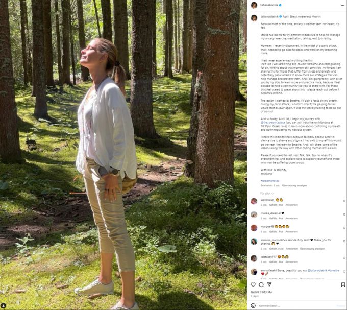 Prinzessin Tatiana von Griechenland ist in grosser Sorge. Prinzessin Tatiana von Griechenland