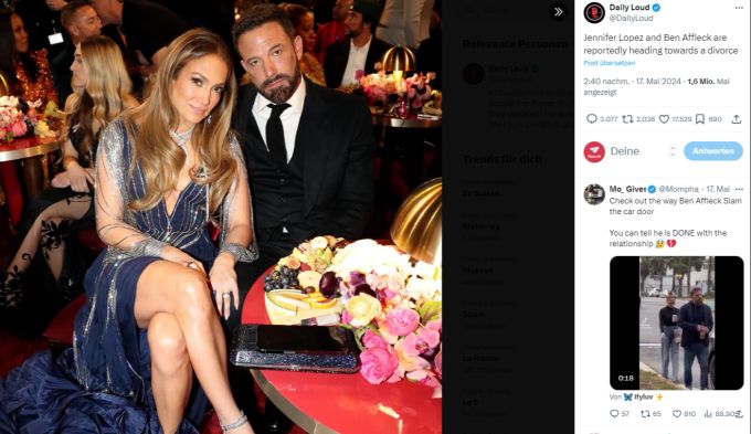 Ben Affleck und Jennifer Lopez bei der Schulaufführung von Afflecks Kind Fin. Der Schauspieler wirkt nicht gross begeistert. Ben Affleck
