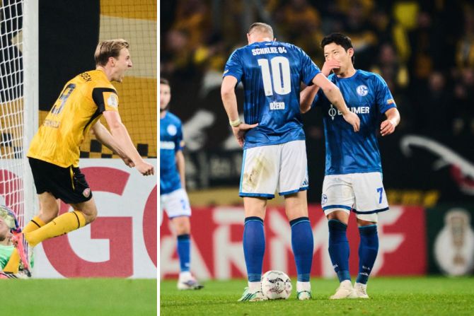DFB Pokal Dresden Schalke