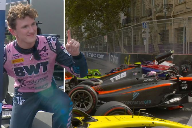 Formel 2 Baku Dunne