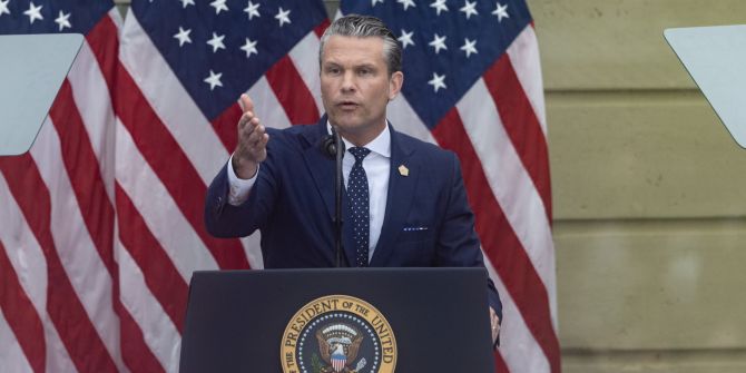 US-Verteidigungsminister Pete Hegseth