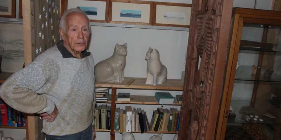 Für eine dieser beiden Katzen hat Ernst Bösch rund 100 Stunden gebraucht