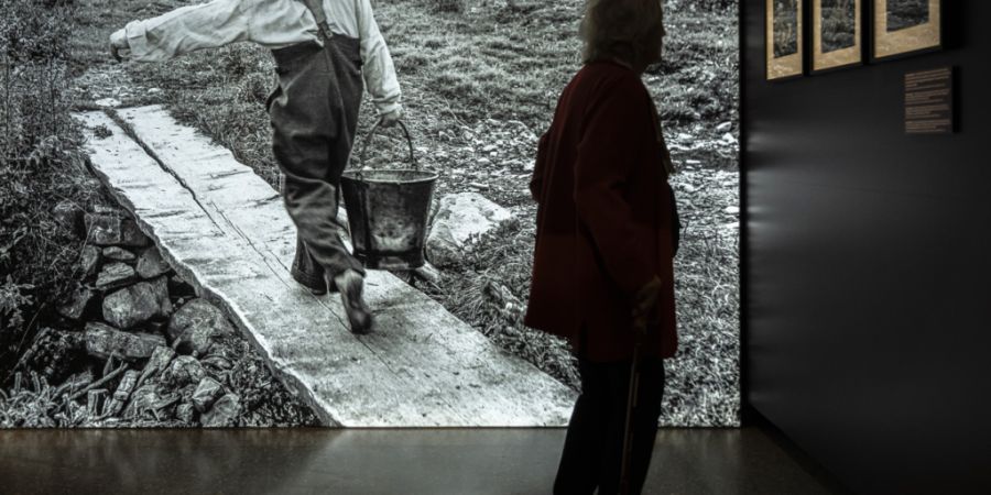 Blick in die Ausstellung «Aus der Not geboren. Arbeitende Kinder» im Schweizer Landesmuseum in Zürich. Auch im Kanton Aargau wird die Geschichte der Verdingkinder in den Jahren 1803 bi...