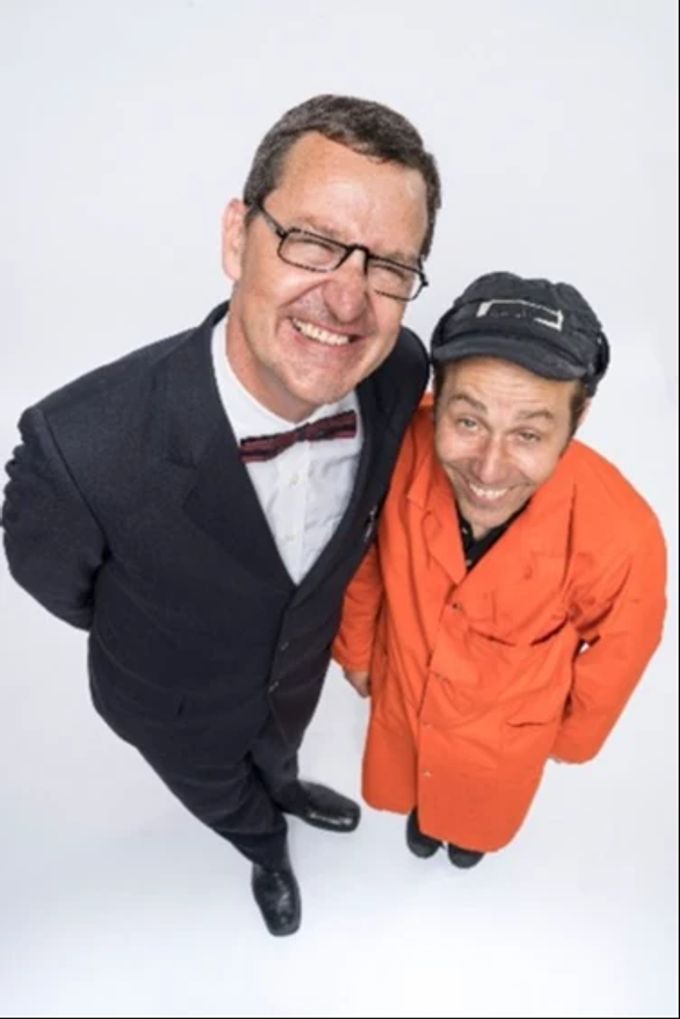 Theo Hitzig und Bruno Gschwend moderieren als Duo Lapsus den offiziellen Festakt am Sonntag. lapsus