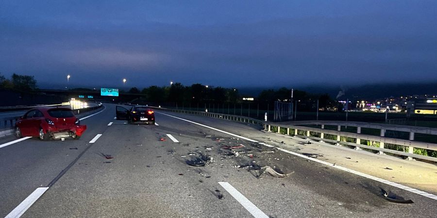 Auffahrkollision auf A1.