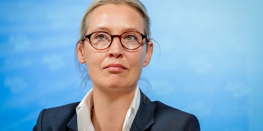 AfD-Chefin Alice Weidel nach der Europawahl.