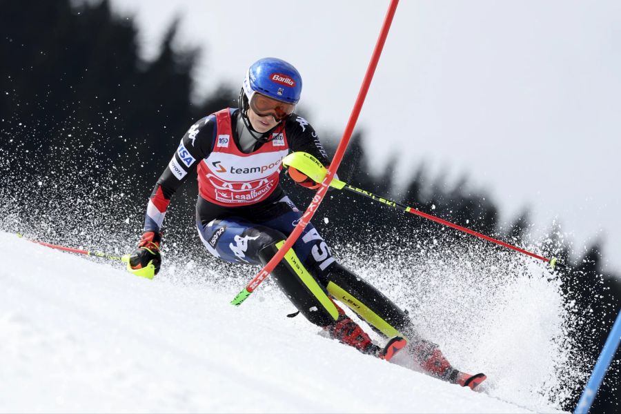 Mikaela Shiffrin Slalom Saalbach