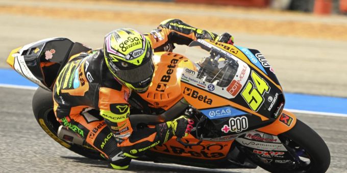 Fermin Aldeguer feiert in der Moto2 seinen dritten Sieg in Serie. Fermin Aldeguer Moto2