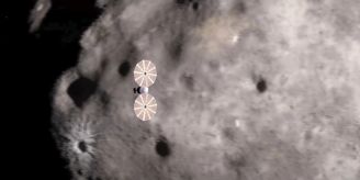Fotos von Lucy zeigen - Asteroid «Dinkinesh» besteht aus Duo Fotos von Lucy zeigen - Asteroid «Dinkinesh» besteht aus Duo