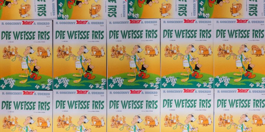 Der Asterix-Band Nummer 40 heisst «Die Weisse Iris».