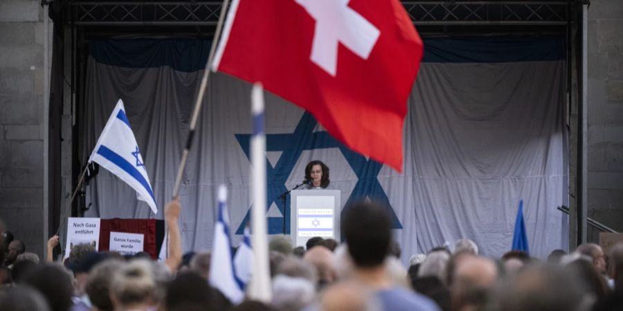 Schweiz Israel Kundgebung Hamas