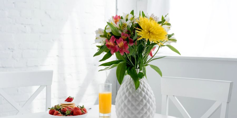 Blumenvase Tisch