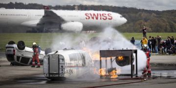 Flugzeugabsturz Notfallübung