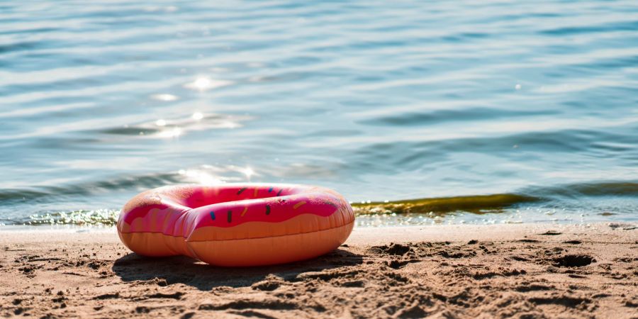 Schwimmreifen Strand