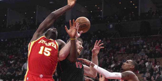 Die Hawks mussten in der NBA erstmals in dieser Saison auf Clint Capela (links) verzichten. NBA