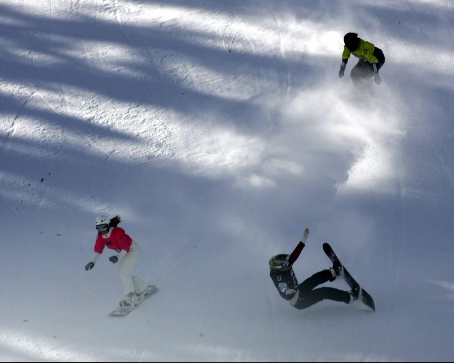 In einem Skigebiet in Kalifornien kam es zu einer ungewöhnlichen Begegnung auf einer Piste – ein Skifahrer traf auf einen Bären.