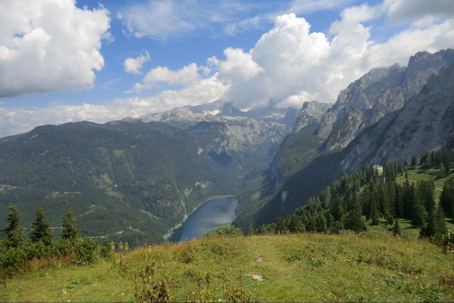 Mit der Gosaukamm-Bahn fuhren die beiden Senioren auf den Berg, wo sie auf der Zwieselalm mit der Wanderung starteten. (Symbolbild)