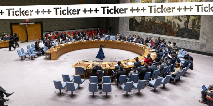 An US-Veto - Waffenstillstands-Resolution scheitert im Sicherheitsrat