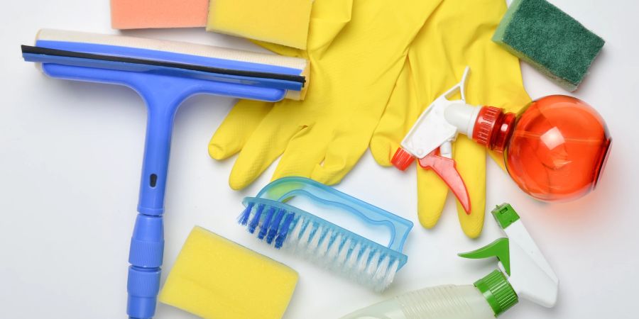 Reinigungsutensilien sollten selbst gereinigt werden, damit sie ihre Arbeit gut ableisten können.
