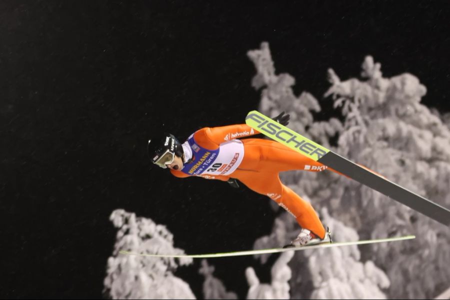 Gregor Deschwanden beim Weltcup-Auftakt.