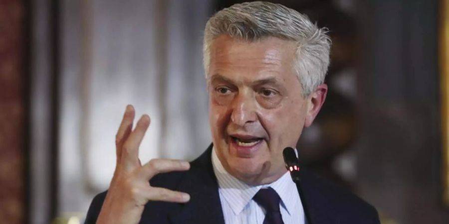 Filippo Grandi ruft zahlreiche Länder auf, die Prinzipien der Flüchtlingskonvention zu verteidigen. Foto: Fernando Vergara/AP/dpa