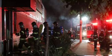A fire destroys part of the collection of the Cinemateca de Sao Paulo