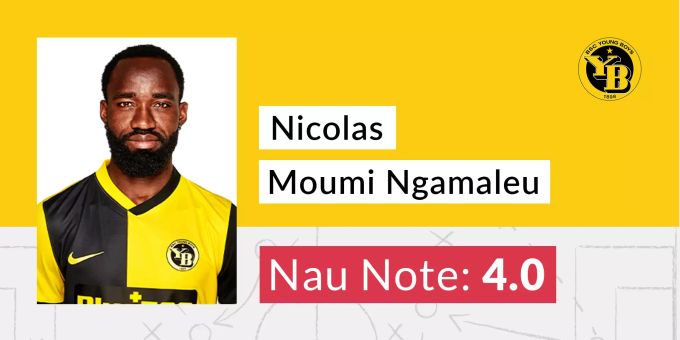 Die Nau-Note für Nicolas Moumi Ngamaleu. yb