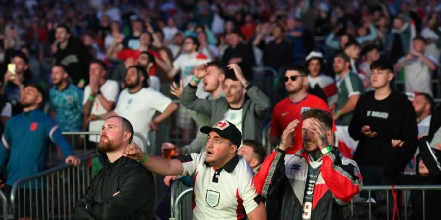 England-Fans in Wembley