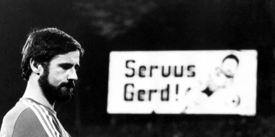 Der frühere Nationalspieler Gerd Müller war am Sonntag im Alter von 75 Jahren gstorben. Foto: -/dpa