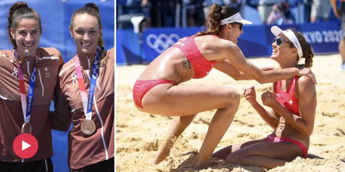 Olympia-Bronze - Mit diesem Punkt erfüllt Beach-Duo «Kindheitstraum»