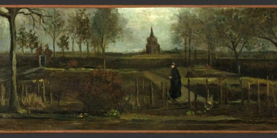 Reproduktion des gestohlenen Van-Gogh-Gemäldes