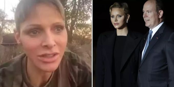 Abgemagert und müde - Fürstin Charlène schockt mit neuem Afrika-Video
