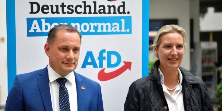 Weidel und Chrupalla am Montag in Berlin