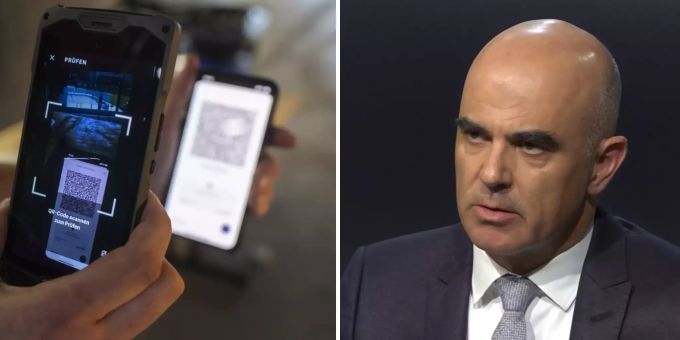 Zertifikat in Beiz - Berset: «Wer kritisiert, muss Alternativen haben»