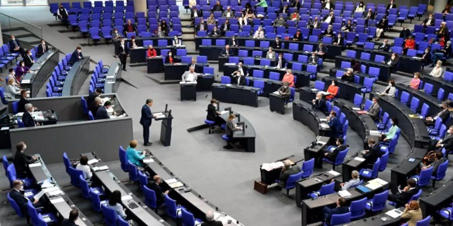 Plenum des Bundestags
