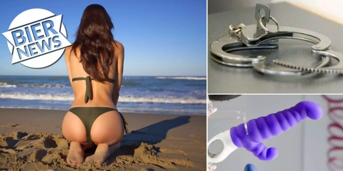 Selbstliebe kann in der Öffentlichkeit offenbar auch zu weit gehen. Frau Strand
